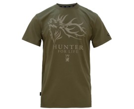 Hunter for Life Tee - Olive 